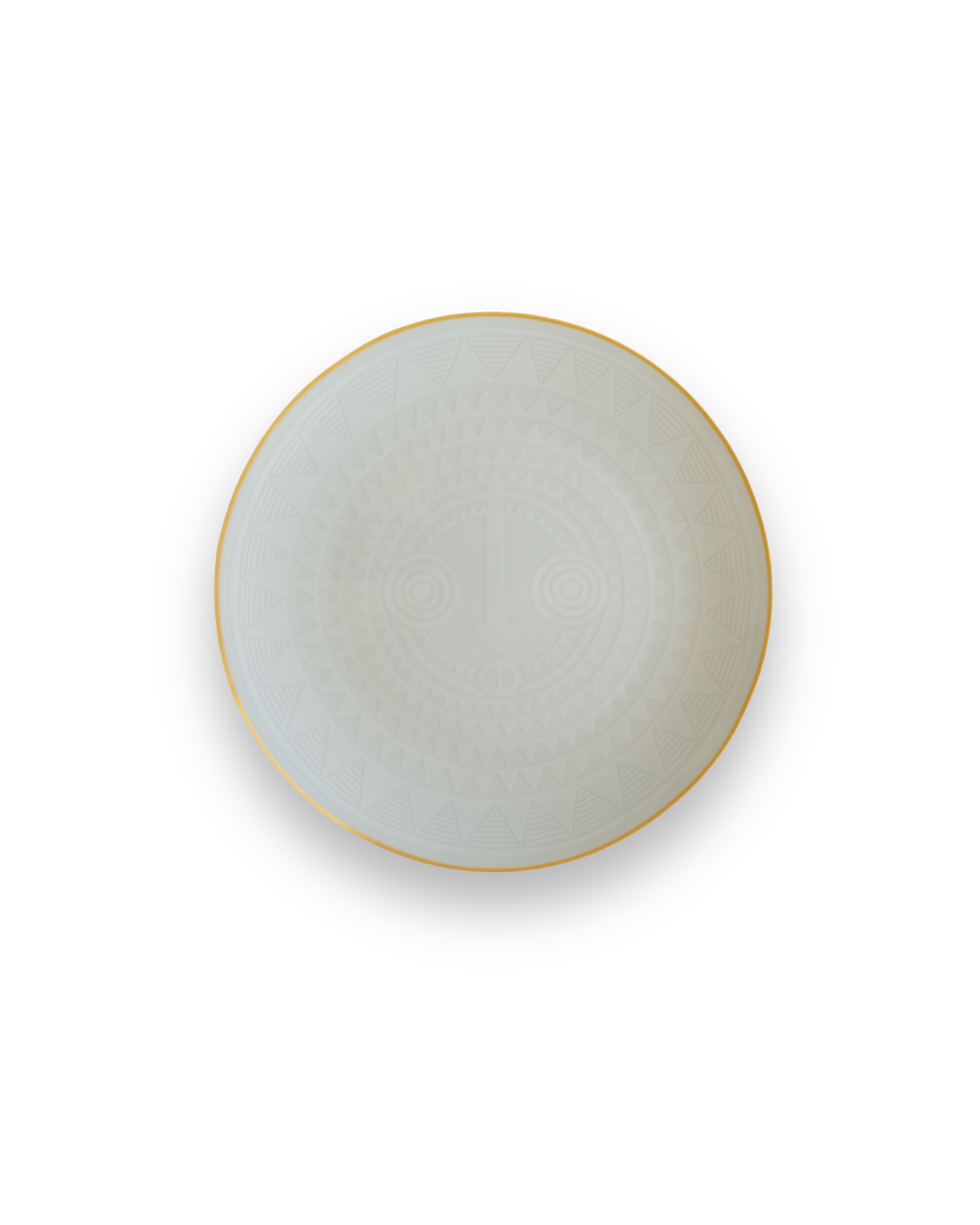 Fine Porcelain Charger Plate - Luminous White Design | THE ESSENTIALS