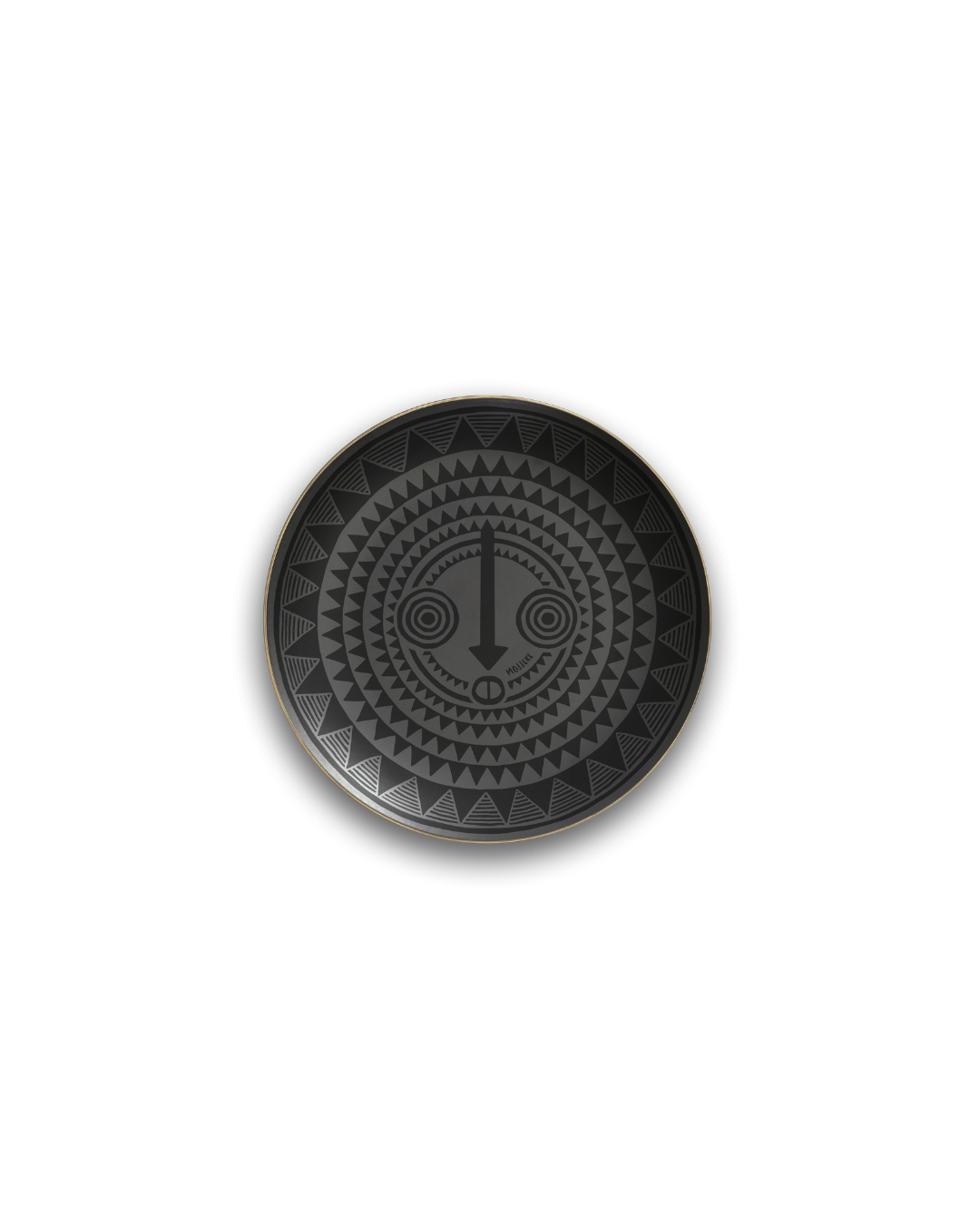 NURU Dessert Plate - Midnight Black