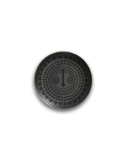 NURU Dessert Plate - Midnight Black