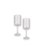 Stem Glass - Solar Graphic Pattern - 2pcs | JUA