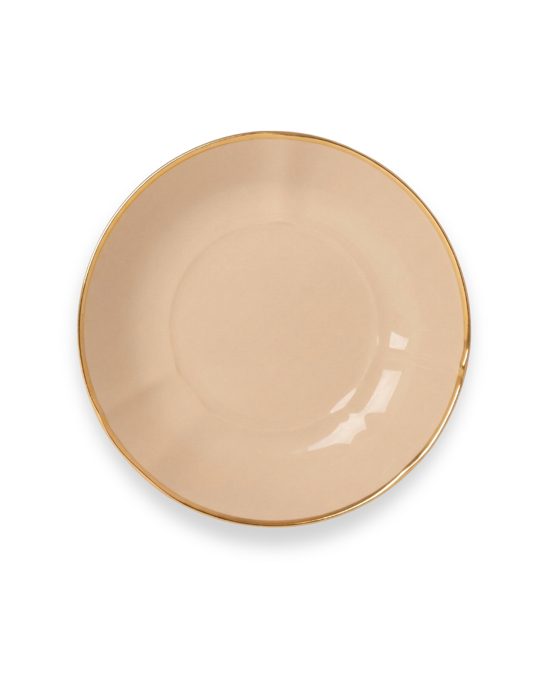 Fine Porcelain Soup Plate - Mocha Color Design | BAHIA