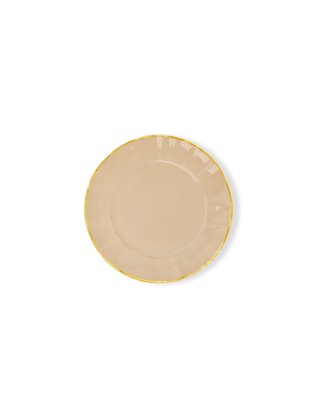 Fine Porcelain Dinner Plate - Mocha Color Design | BAHIA