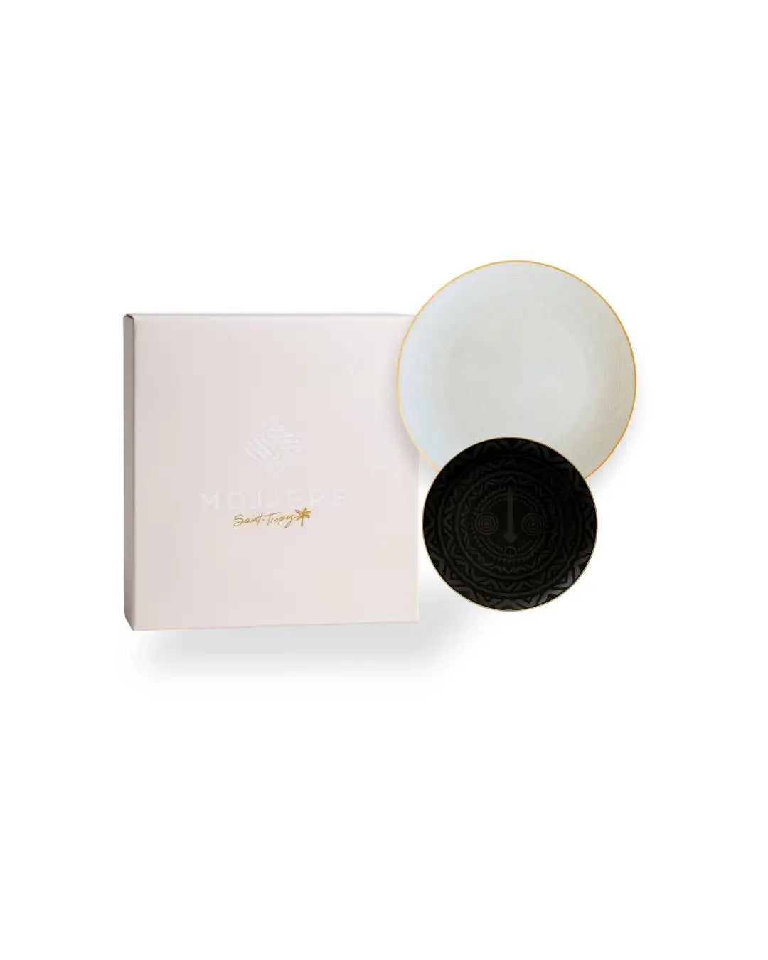 Duo d'assiettes en porcelaine fine | NURU