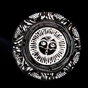 Assiette à Dessert en Porcelaine Fine - Design Noir & Blanc | The Oracle