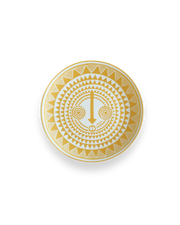 WELI Dessert Plate - Gold