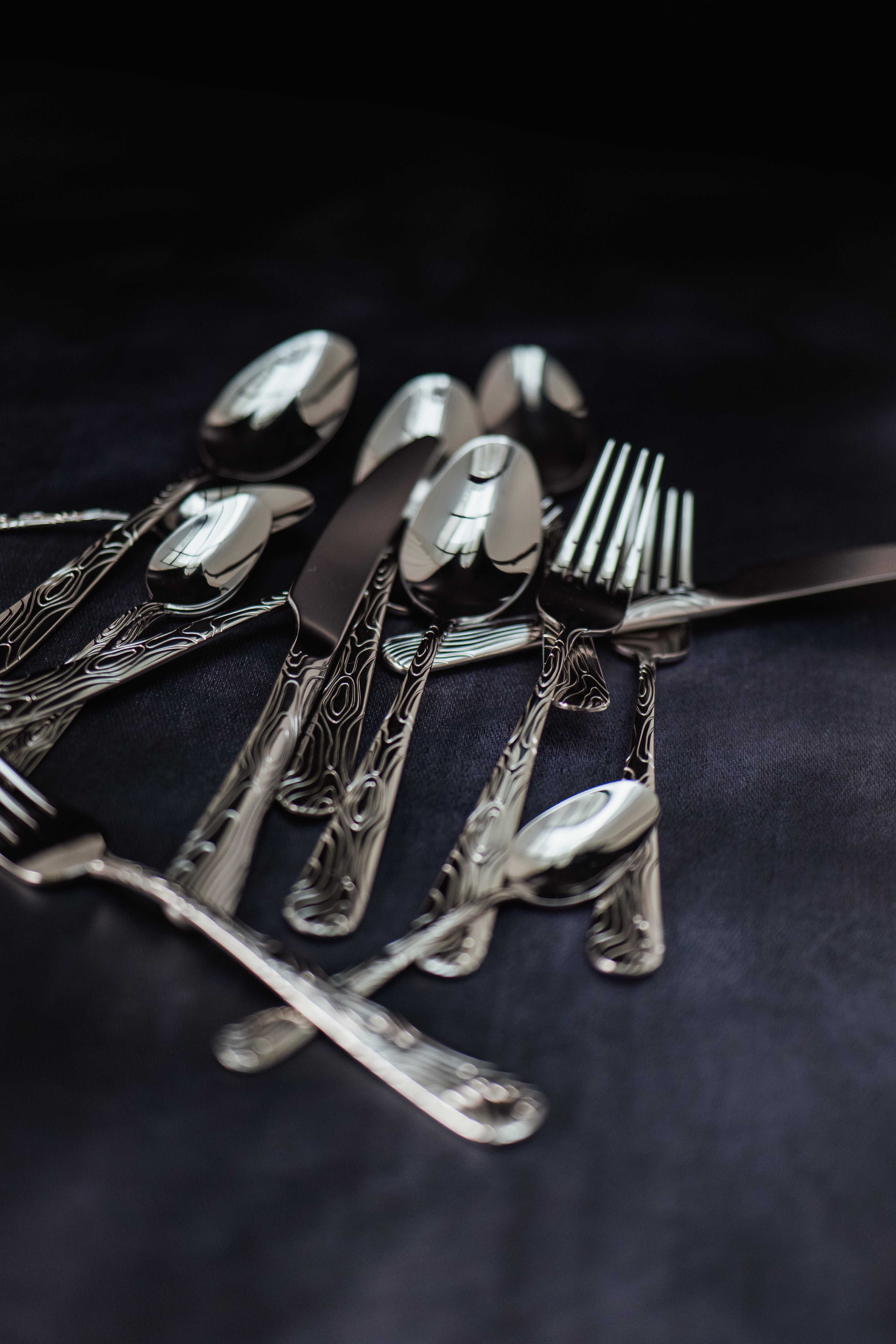 Couverts en Acier Inoxydable 18/10 - Design Argent | IROKO
