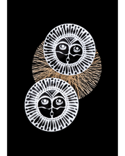 Assiette à Dîner en Porcelaine Fine - Design Noir & Blanc | The Oracle